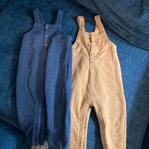 Infants cozy overalls